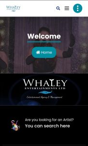 Whaley Ents Responsive