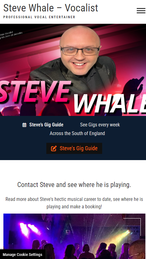 Steve Whale Responsive